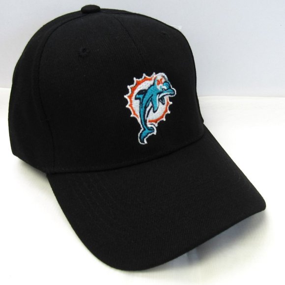 Miami Dolphins Baseball Hat Cap Black Unisex Father's Day Gift - Picture 3 of 3